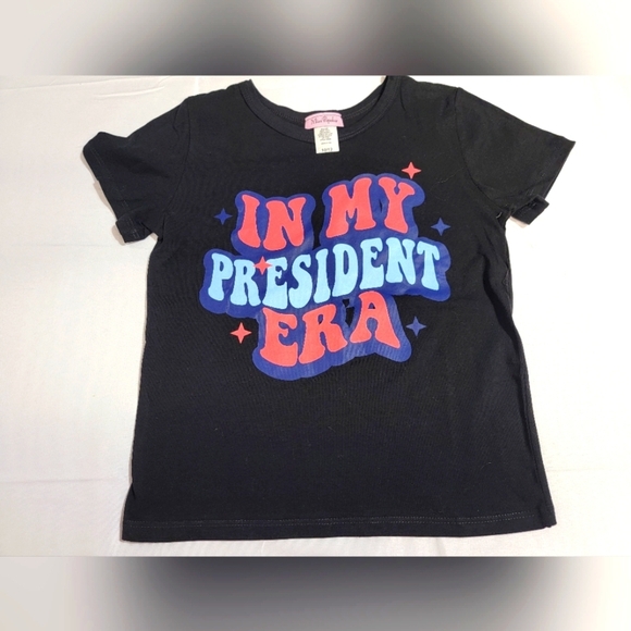 Miss Popular In My President Era Short Sleeve T-Shirt Girls Size 10/12 - Picture 1 of 5